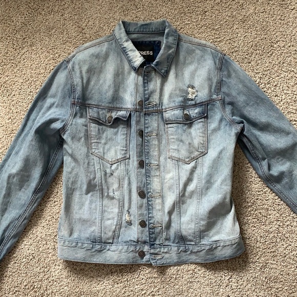 Coats | Express Mens Jean Jacket | Poshmark
